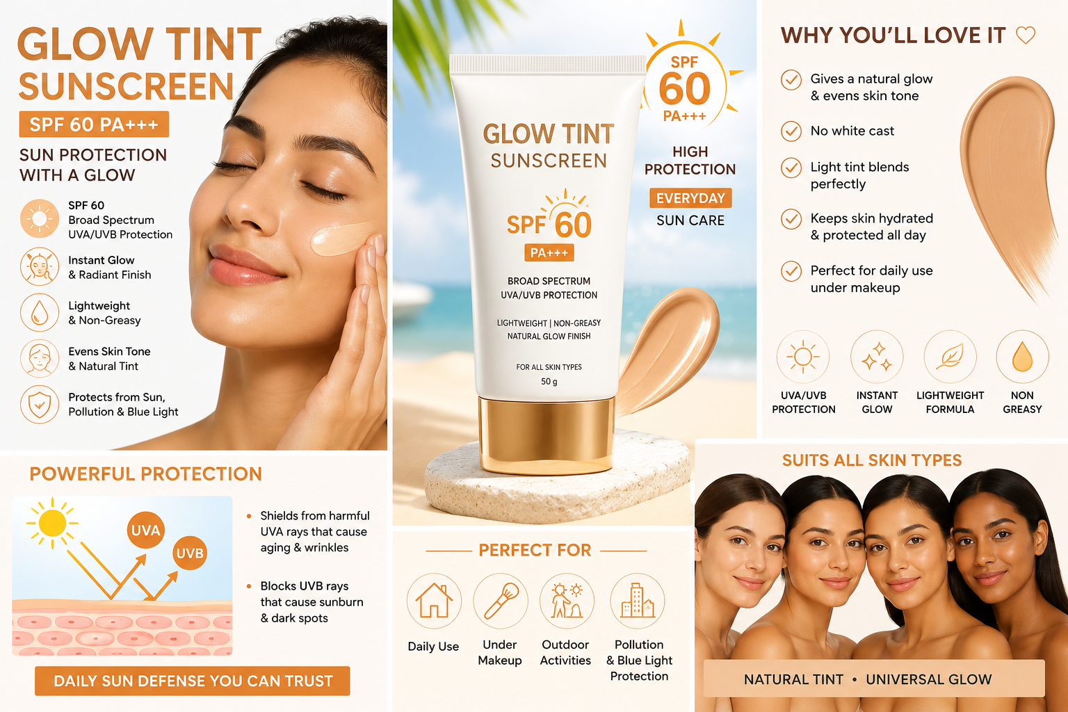 Glow Tint Sunscreen SPF 60