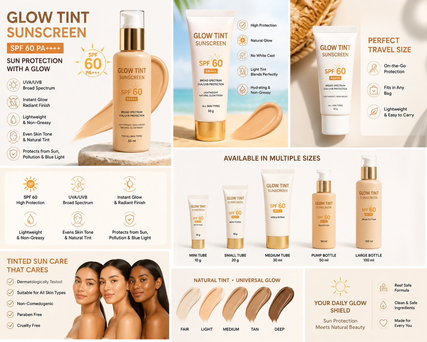 Glow Tint Sunscreen SPF 60