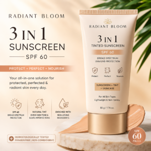 Read more about the article The Power of a 3-in-1 Tinted Sunscreen SPF 60