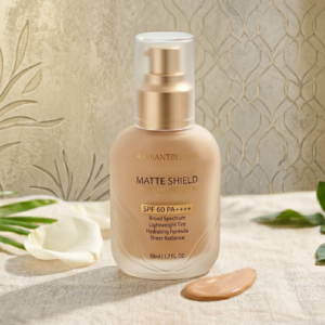 Matte shield tint sunscreen SPF 60